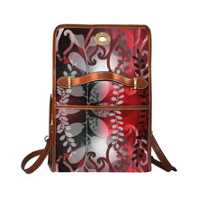 Load image into Gallery viewer, Kōwhai Satchel Bag (Red Black)
