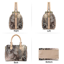 Load image into Gallery viewer, Kōwhai Boston Handbag (Neutral)
