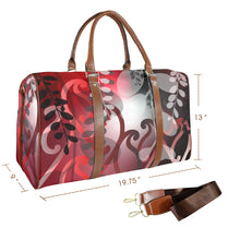 Load image into Gallery viewer, Kōwhai Travel Bag (Red Black)
