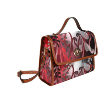 Load image into Gallery viewer, Kōwhai Satchel Bag (Red Black)
