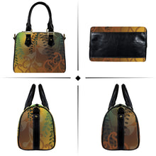 Load image into Gallery viewer, Kōwhai Boston Handbag (Earth)
