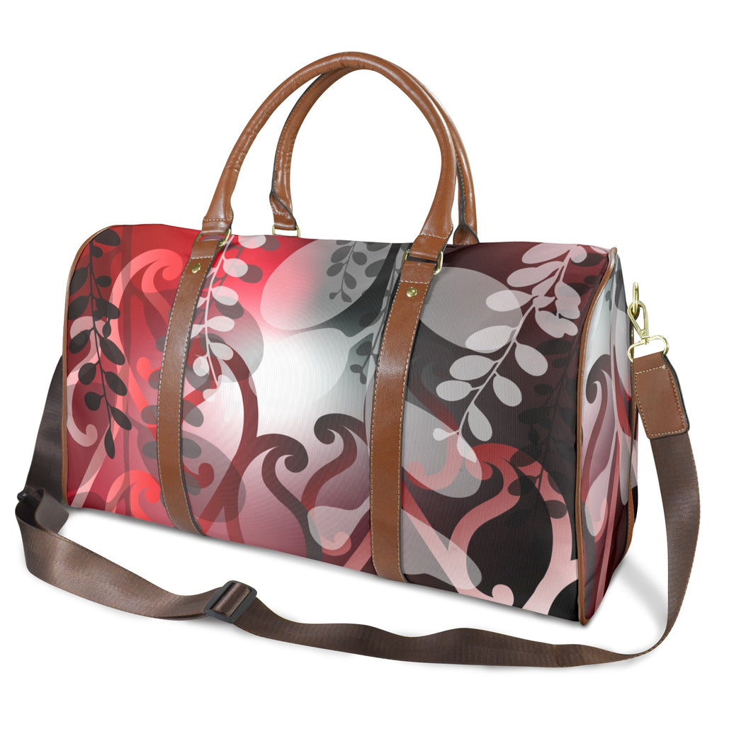 Kōwhai Travel Bag (Red Black)