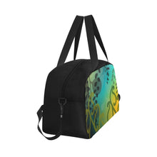 Load image into Gallery viewer, Kōwhai Fitness Bag (Aqua Gold)
