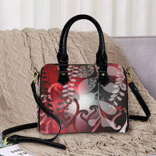 Load image into Gallery viewer, Kōwhai Boston Handbag (Red Black)
