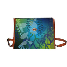 Load image into Gallery viewer, Kōwhai Satchel Bag (Blue Green)
