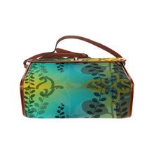 Load image into Gallery viewer, Kōwhai Satchel Bag (Aqua Gold)
