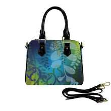 Load image into Gallery viewer, Kōwhai Boston Handbag (Blue Green)
