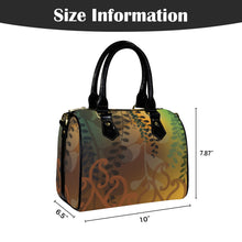 Load image into Gallery viewer, Kōwhai Boston Handbag (Earth)
