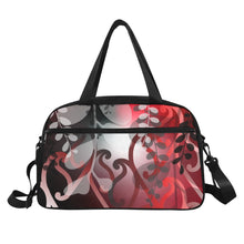 Load image into Gallery viewer, Kōwhai Fitness Bag (Red Black)
