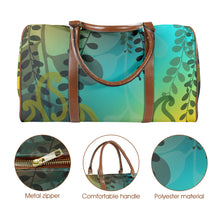 Load image into Gallery viewer, Kōwhai Travel Bag (Aqua Gold)
