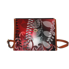 Load image into Gallery viewer, Kōwhai Satchel Bag (Red Black)
