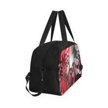 Load image into Gallery viewer, Kōwhai Fitness Bag (Red Black)
