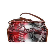 Load image into Gallery viewer, Kōwhai Satchel Bag (Red Black)
